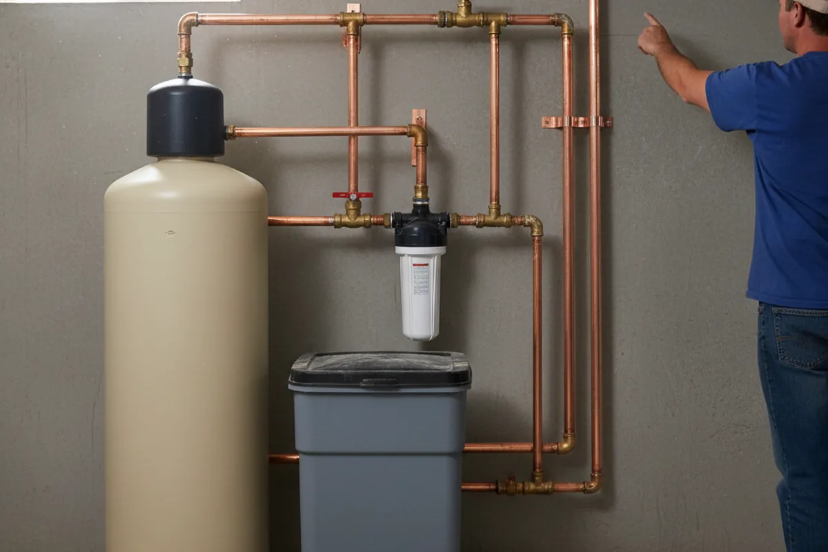 Whole-house water treatment system installed in Carlisle